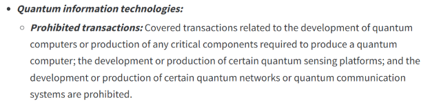 美国对华高科技投资限制新规2025年1月生效,涉及半导体、AI、量子技术(图4) 美国对华高科技投资限制新规2025年1月生效,涉及半导体、AI、量子技术(图4)