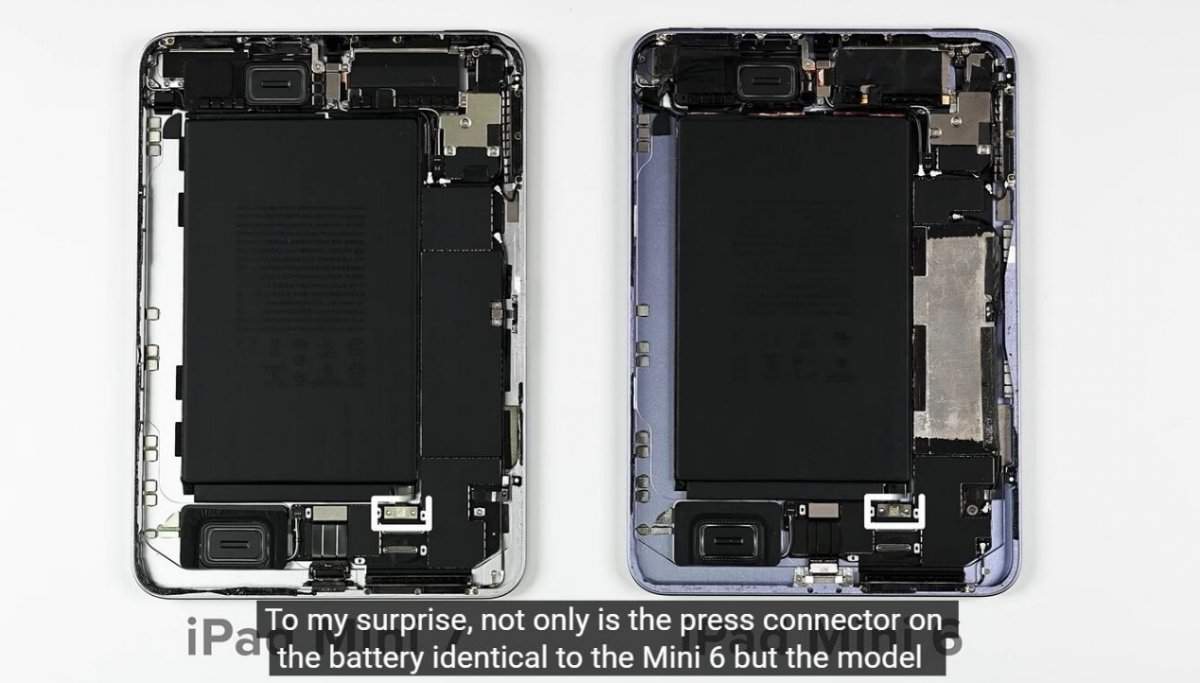 iFixit拆解2024款iPad mini:内部变化极小,“果冻屏”未完全解决(图3) iFixit拆解2024款iPad mini:内部变化极小,“果冻屏”未完全解决(图3)
