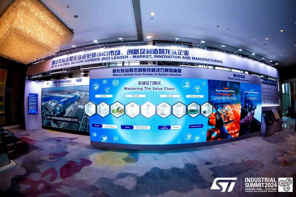 在中国,为中国:ST在2024工业峰会上谈了什么?(图4) 在中国,为中国:ST在2024工业峰会上谈了什么?(图4)