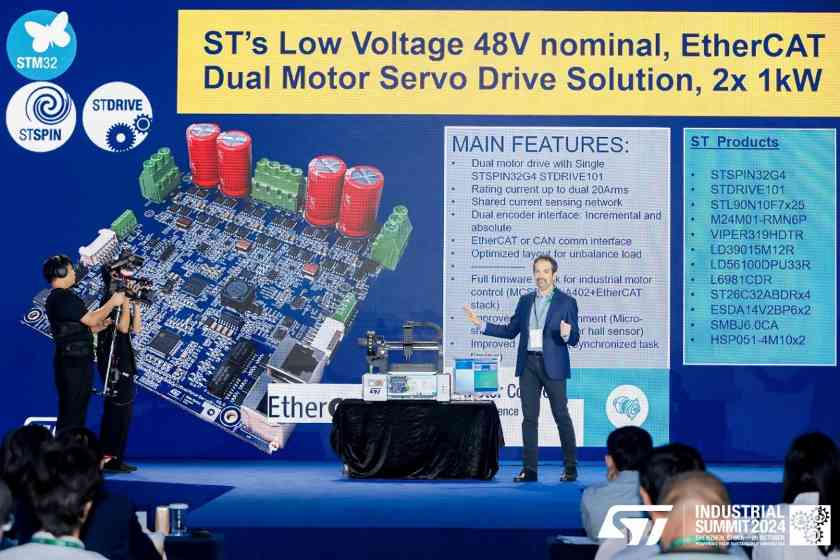 在中国,为中国:ST在2024工业峰会上谈了什么?(图7) 在中国,为中国:ST在2024工业峰会上谈了什么?(图7)