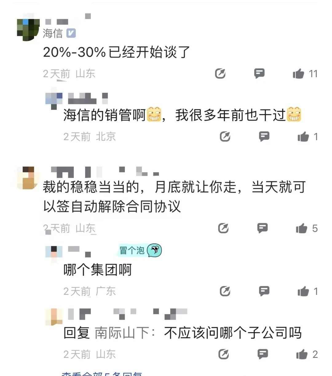 海信集团裁员传闻解析:员工锐减与业绩承压(图2) 海信集团裁员传闻解析:员工锐减与业绩承压(图2)
