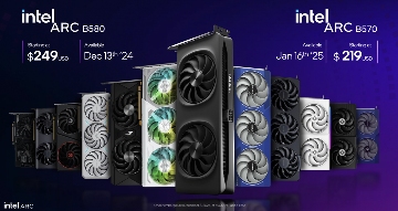 Intel Battlemage显卡正式发布：Arc B580和B570规格性能解析(图2)
