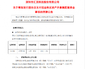 汇顶科技筹划收购OLED显示驱动芯片商云英谷控制权(图1)