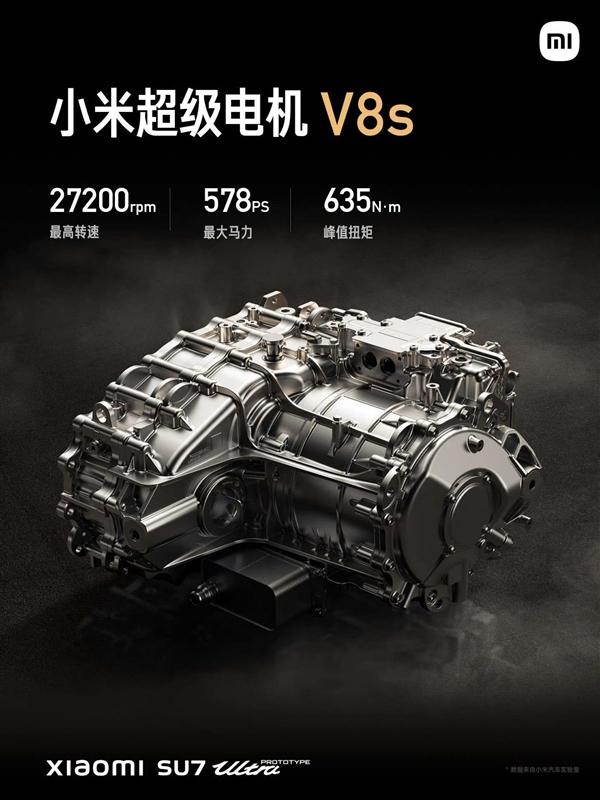 小米超级电机V8s获千万技术大奖,转速27200rpm引领行业突破(图3) 小米超级电机V8s获千万技术大奖,转速27200rpm引领行业突破(图3)
