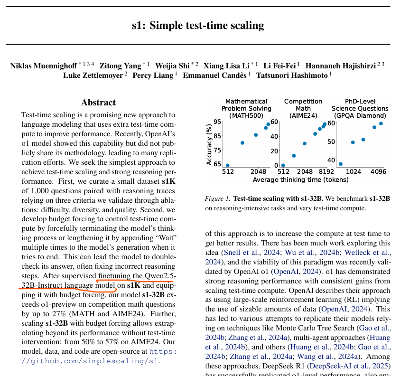 李飞飞团队50美元训练s1模型：技术突破还是夸大其词？(图2)