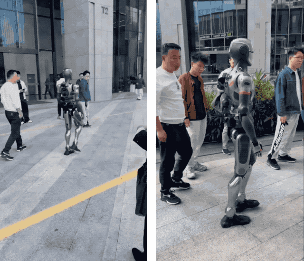 自然步态突破！中国成人身高人形机器人引关注(图15)