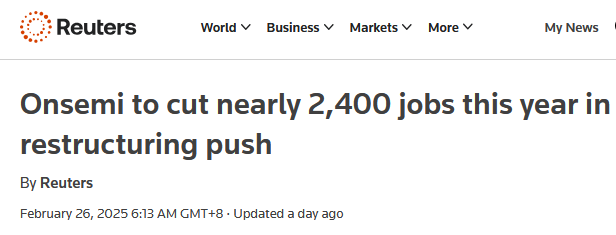 半导体行业裁员重组 节省开支AI项目 投资计划成本优化 运营效率业务调整(图1)