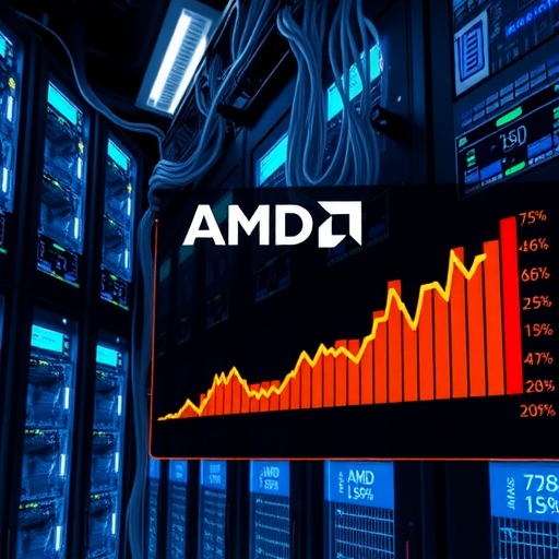 AMD与英伟达AI领域股价分化，谁更占优？(图3)