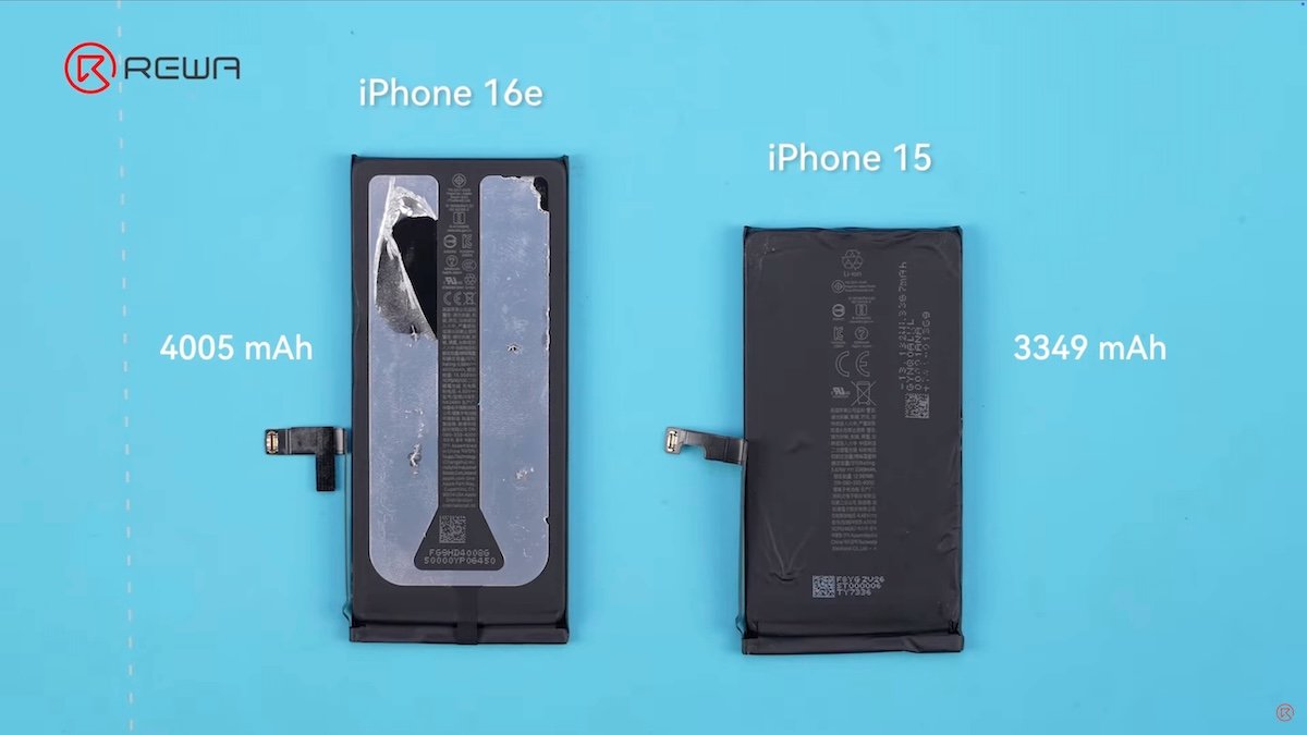 iPhone 16e拆解曝光电池续航提升与可维修性设计(图2) iPhone 16e拆解曝光电池续航提升与可维修性设计(图2)