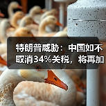 特朗普威胁：中国如不取消34%关税，将再加码50%关税！（图1）