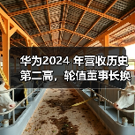 华为2024 年营收历史第二高，轮值董事长换人（图2）