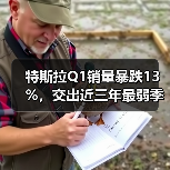 特斯拉Q1销量暴跌13%,交出近三年最弱季度成绩单(图4) 特斯拉Q1销量暴跌13%,交出近三年最弱季度成绩单(图4)