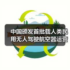 中国颁发首批载人类民用无人驾驶航空器运营合格证,低空经济迈入 “载人时代”(图4) 中国颁发首批载人类民用无人驾驶航空器运营合格证,低空经济迈入 “载人时代”(图4)