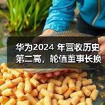华为2024 年营收历史第二高，轮值董事长换人（图3）