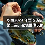 华为2024 年营收历史第二高，轮值董事长换人（图2）