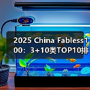 2025 China Fabless100:3+10类TOP10排行榜(图4) 2025 China Fabless100:3+10类TOP10排行榜(图4)