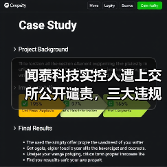 闻泰科技实控人遭上交所公开谴责,三大违规行为曝光(图1) 闻泰科技实控人遭上交所公开谴责,三大违规行为曝光(图1)