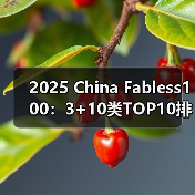 2025 China Fabless100:3+10类TOP10排行榜(图1) 2025 China Fabless100:3+10类TOP10排行榜(图1)