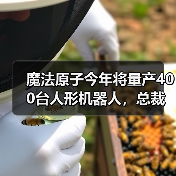 魔法原子今年将量产400台人形机器人，总裁吴长征：5年之后人形机器人将进入普通人的家庭（图4）
