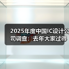 2025年度中国IC设计公司调查:去年大家过得怎么样?(图1) 2025年度中国IC设计公司调查:去年大家过得怎么样?(图1)