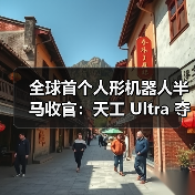 全球首个人形机器人半马收官：天工 Ultra 夺冠（图1）