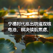 宁德时代推出骁遥双核电池，解决续航焦虑、安全等核心痛点（图2）