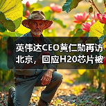 英伟达CEO黄仁勋再访北京，回应H20芯片被禁