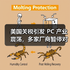 美国关税引发 PC 产业震荡,多家厂商暂停对美出货两周(图3) 美国关税引发 PC 产业震荡,多家厂商暂停对美出货两周(图3)