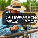 小米智能手机夺中国市场季度第一，苹果全球季增10%难阻滑铁卢（图1）