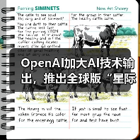OpenAI加大AI技术输出，推出全球版“星际之门”计划（图3）