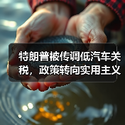 特朗普被传调低汽车关税，政策转向实用主义（图3）