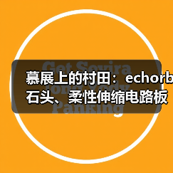 慕展上的村田：echorb石头、柔性伸缩电路板、透明ID标签……（图2）