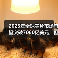 2025年全球芯片市场有望突破7060亿美元，但增长挑战亦大（图4）