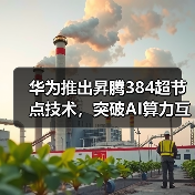 华为推出昇腾384超节点技术，突破AI算力互联瓶颈（图1）