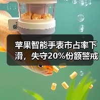 苹果智能手表市占率下滑，失守20%份额警戒线（图2）