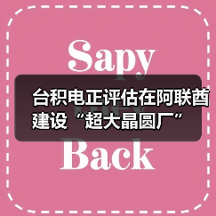 台积电正评估在阿联酋建设“超大晶圆厂”（图3）