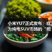 小米YU7正式发布:或为纯电SUV市场的“搅局者”(图2) 小米YU7正式发布:或为纯电SUV市场的“搅局者”(图2)