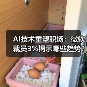 AI技术重塑职场:微软裁员3%揭示哪些趋势?(图3) AI技术重塑职场:微软裁员3%揭示哪些趋势?(图3)