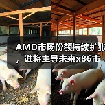 AMD市场份额持续扩张，谁将主导未来x86市场？（图1）