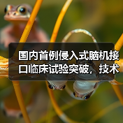 国内首例侵入式脑机接口临床试验突破,技术领先全球(图1) 国内首例侵入式脑机接口临床试验突破,技术领先全球(图1)