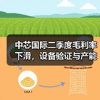 中芯国际二季度毛利率下滑,设备验证与产能波动如何影响行业?(图4) 中芯国际二季度毛利率下滑,设备验证与产能波动如何影响行业?(图4)