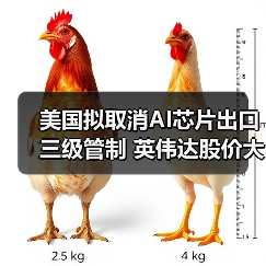 美国拟取消AI芯片出口三级管制 英伟达股价大涨引热议(图1) 美国拟取消AI芯片出口三级管制 英伟达股价大涨引热议(图1)