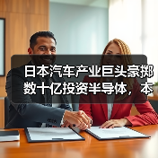 日本汽车产业巨头豪掷数十亿投资半导体，本土芯片突围战打响（图1）