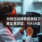 太阳活动频繁致星链卫星坠落激增，NASA最新研究揭示真相（图4）