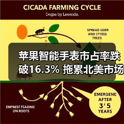 苹果智能手表市占率跌破16.3% 拖累北美市场？（图4）