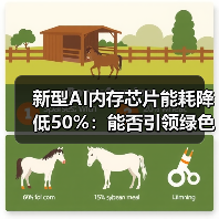 新型AI内存芯片能耗降低50%:能否引领绿色计算新趋势?(图1) 新型AI内存芯片能耗降低50%:能否引领绿色计算新趋势?(图1)