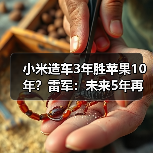 小米造车3年胜苹果10年？雷军：未来5年再投2000亿（图2）