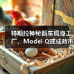 特斯拉神秘新车现身工厂，Model Q或成救市关键？