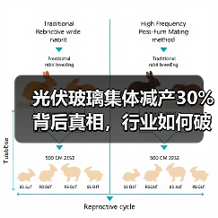 光伏玻璃集体减产30%背后真相，行业如何破局？