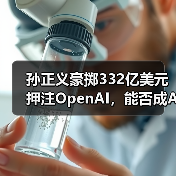 孙正义豪掷332亿美元押注OpenAI，能否成AI超级平台？（图4）